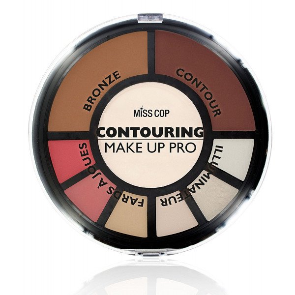 Kit Correctores, Contornos e Iluminadores Miss Cop